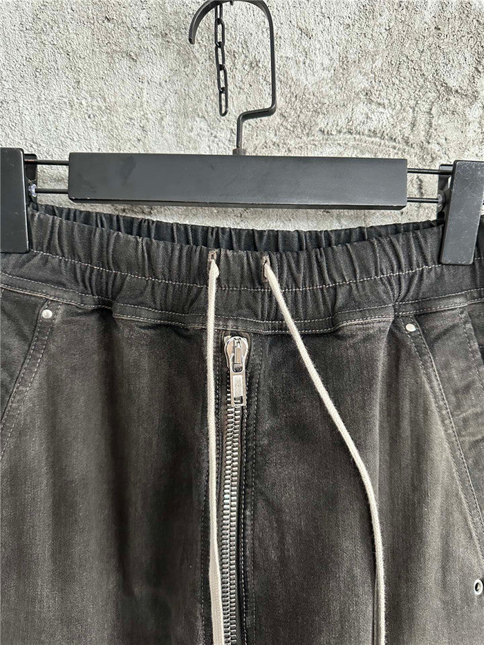 Rick Owens DRKSHDW Cargo Calça Jeans (Alta Qualidade)
