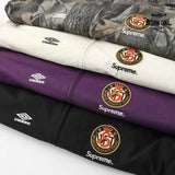 Jaqueta Supreme x Umbro Cotton Ripstop Track Plum