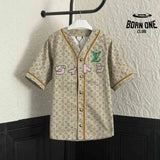 Camisa Louis Vuitton Baseball Wear Beige