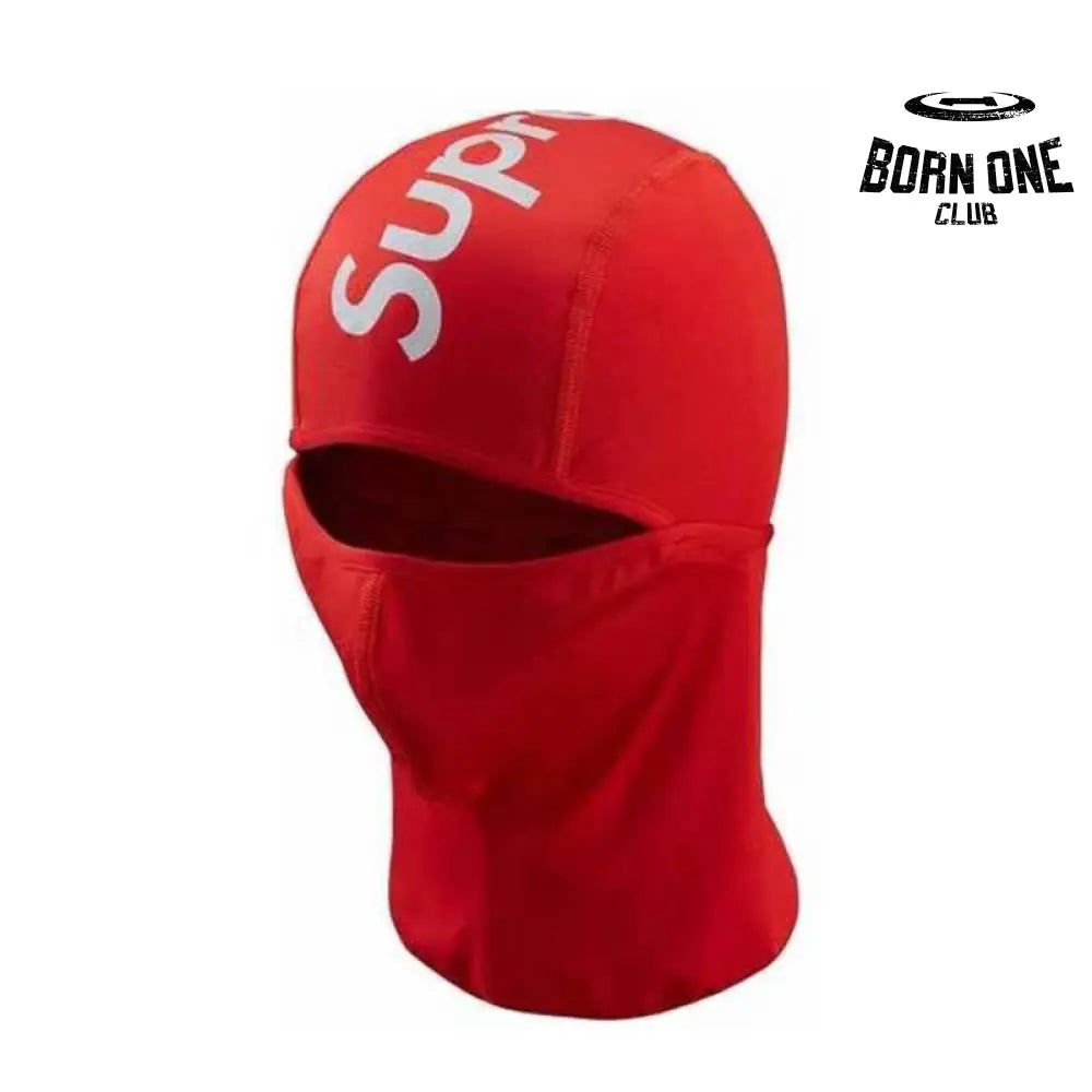 Balaclava Supreme 3M Reflective Logo Vermelha