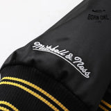 Jaqueta Supreme x Mitchell & Ness Varsity Satin Black