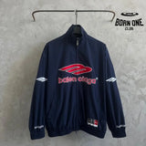 Jaqueta Balenciaga 3B Football Logo Track Azul