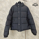 Jaqueta Chrome Hearts Monogram Print Puffer Black
