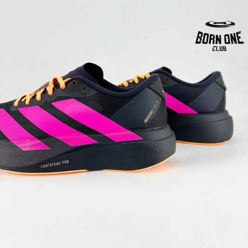 Adidas Adizero EVO SL - Preto/Rosa/Laranja