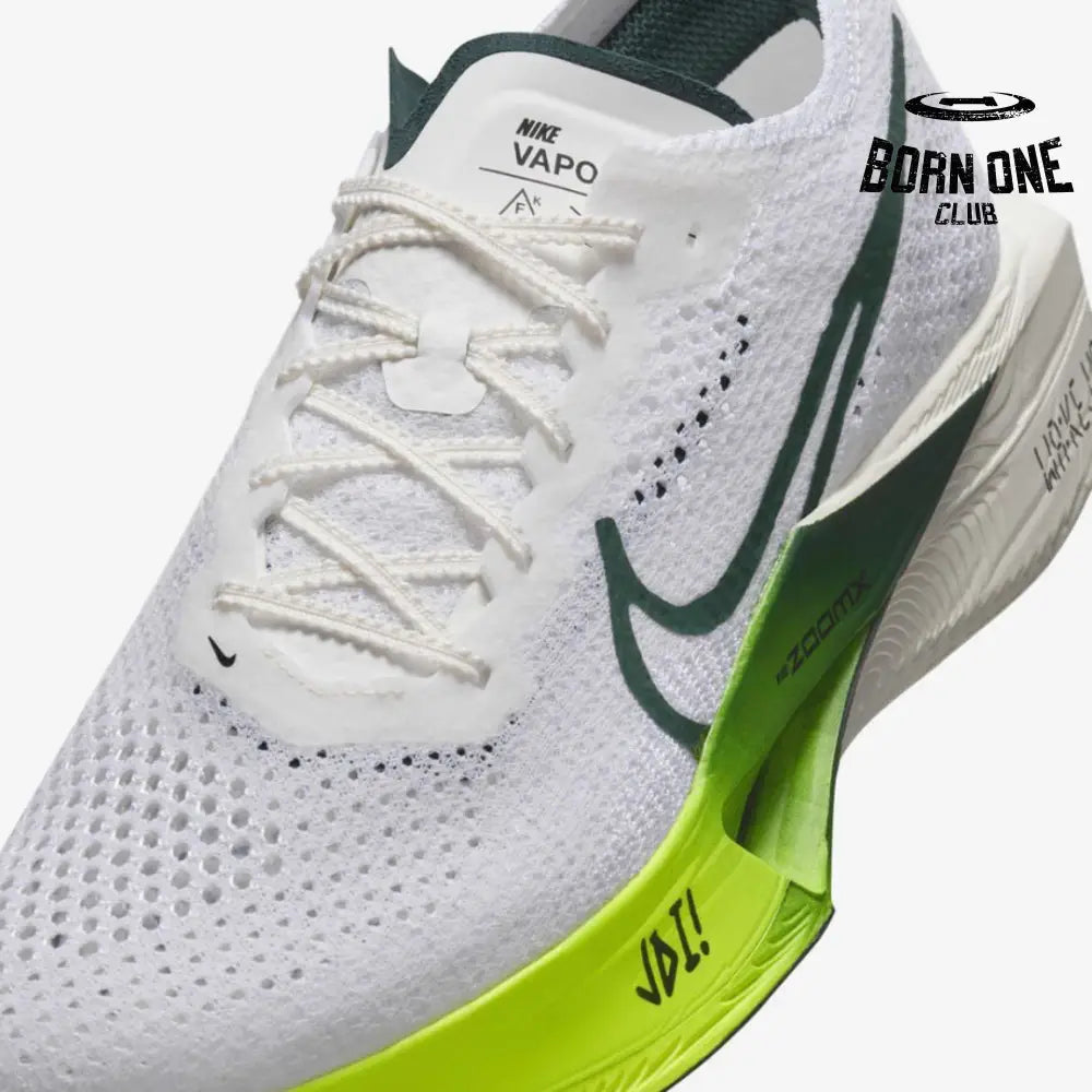 Nike Air Zoom X Vaporfly Next%3 Road Racing - Branco/Verde Pro