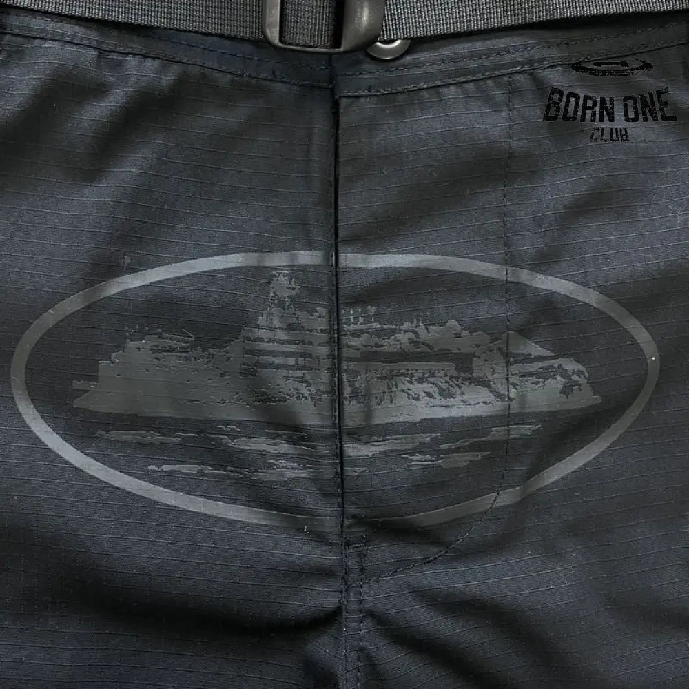 Calça Corteiz Cargo Preta