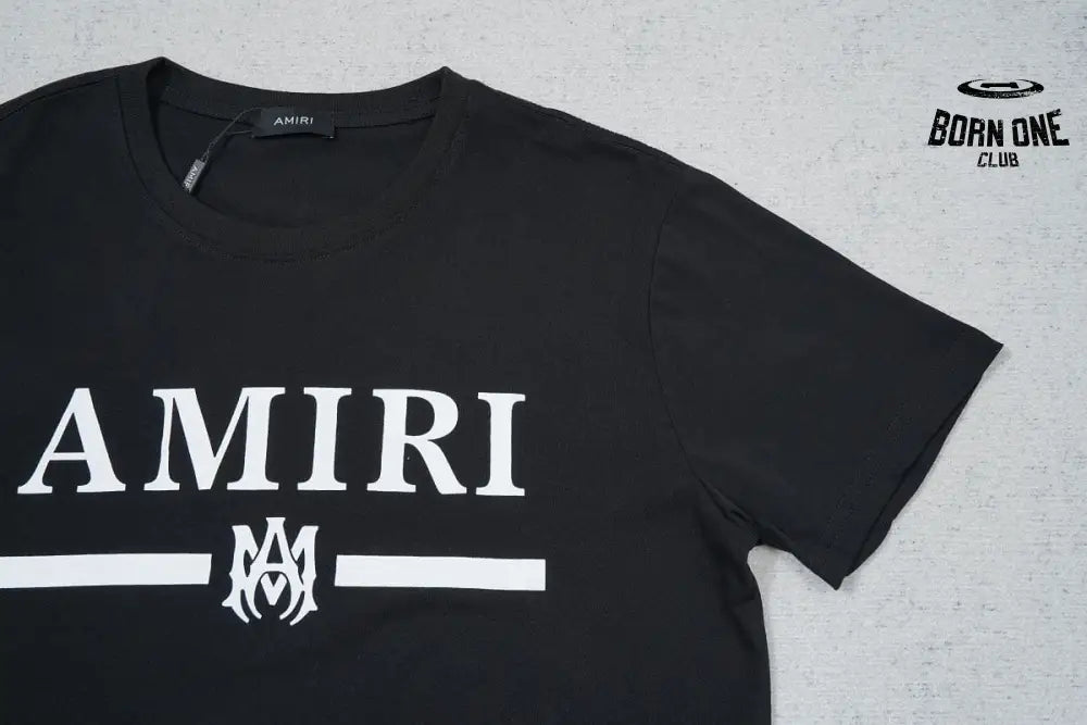 Camiseta Amiri Bar Logo Black