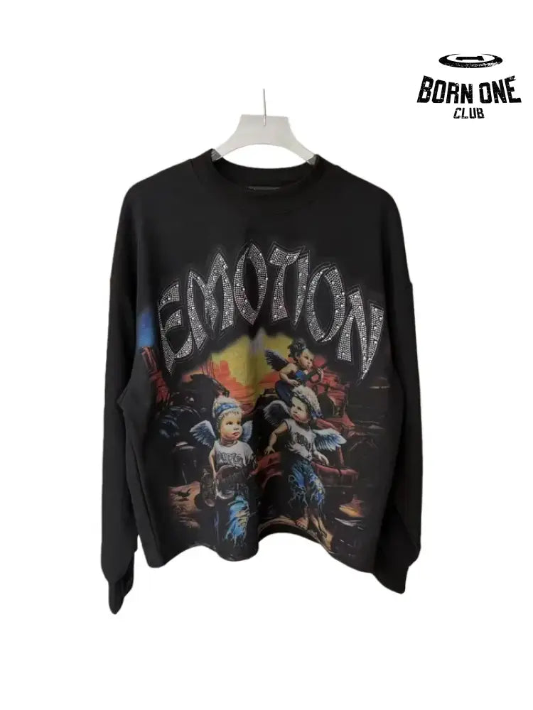 Camiseta Manga Longa Mixed Emotion