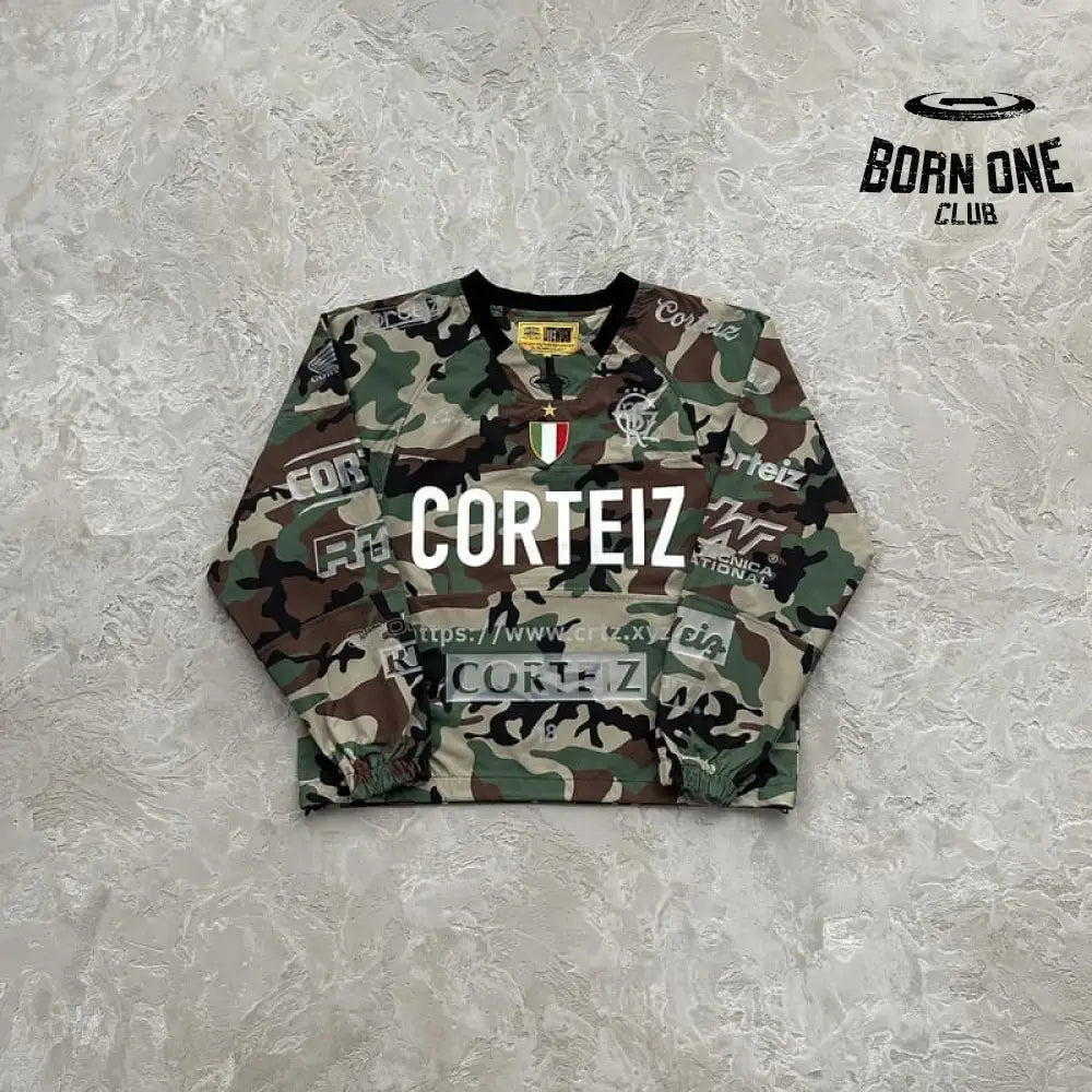 Corteiz Sponsors Training Pullover Camo