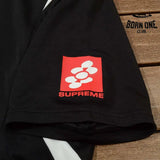 Camiseta Supreme Crest Soccer Jersey Black