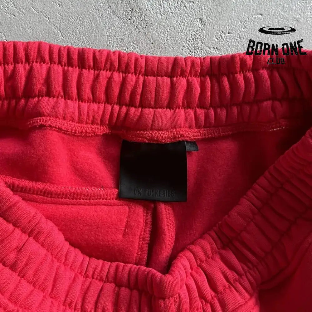 Conjunto Team Syna Hood Twinset Red