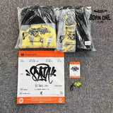 Conjunto Synaworld Logo Black Yellow