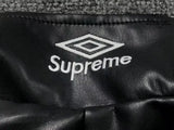 Jaqueta Supreme x Umbro Leather Track Black