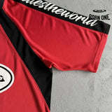 Camiseta Corteiz Alcatraz Football Vermelha