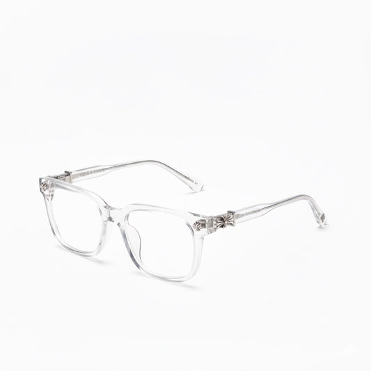 Chrome Hearts Transparent White Glasses Óculos (Alta Qualidade)