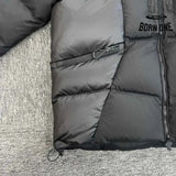 Jaqueta Puffer Synaworld Logo Wave Preta