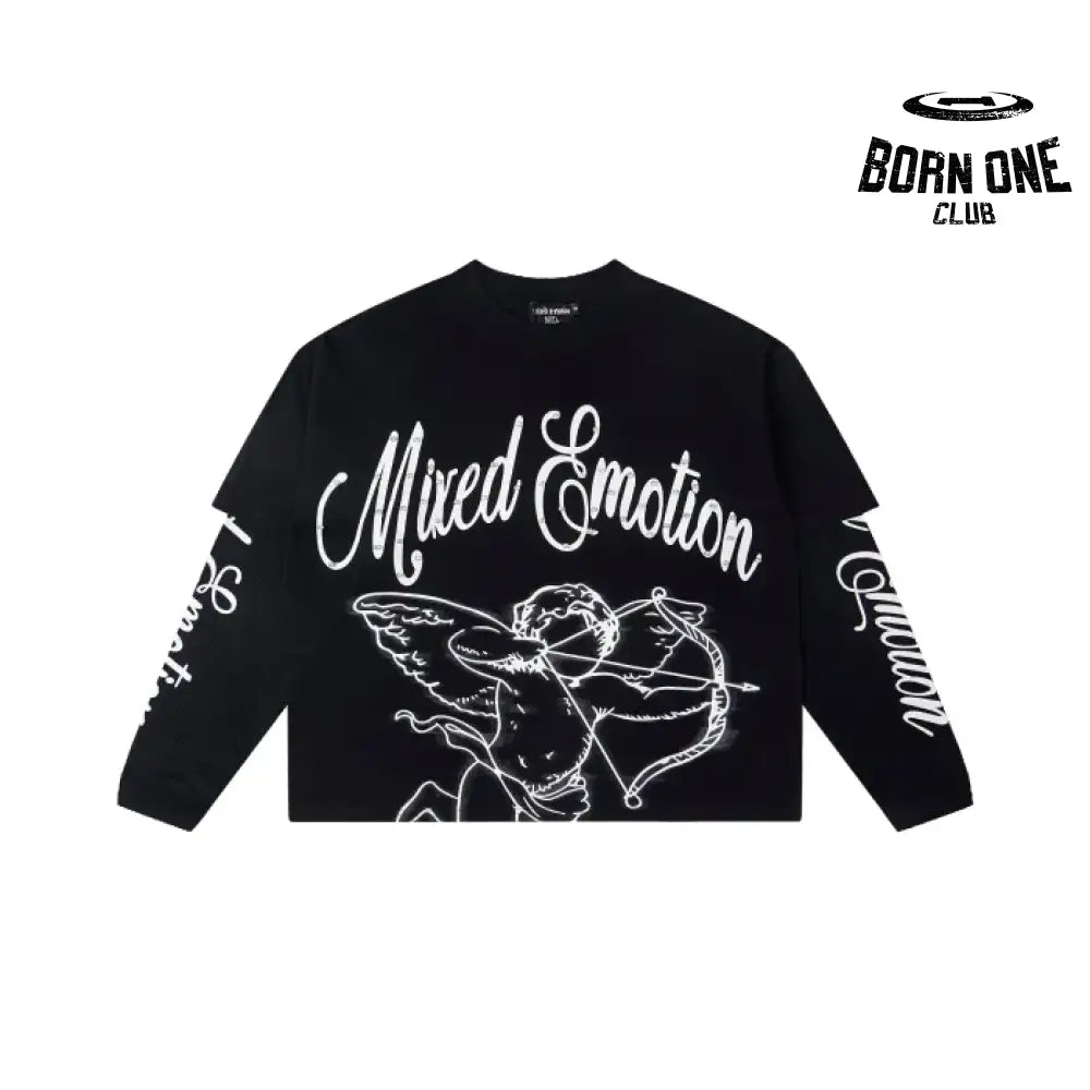 Camiseta Manga Longa Mixed Emotion