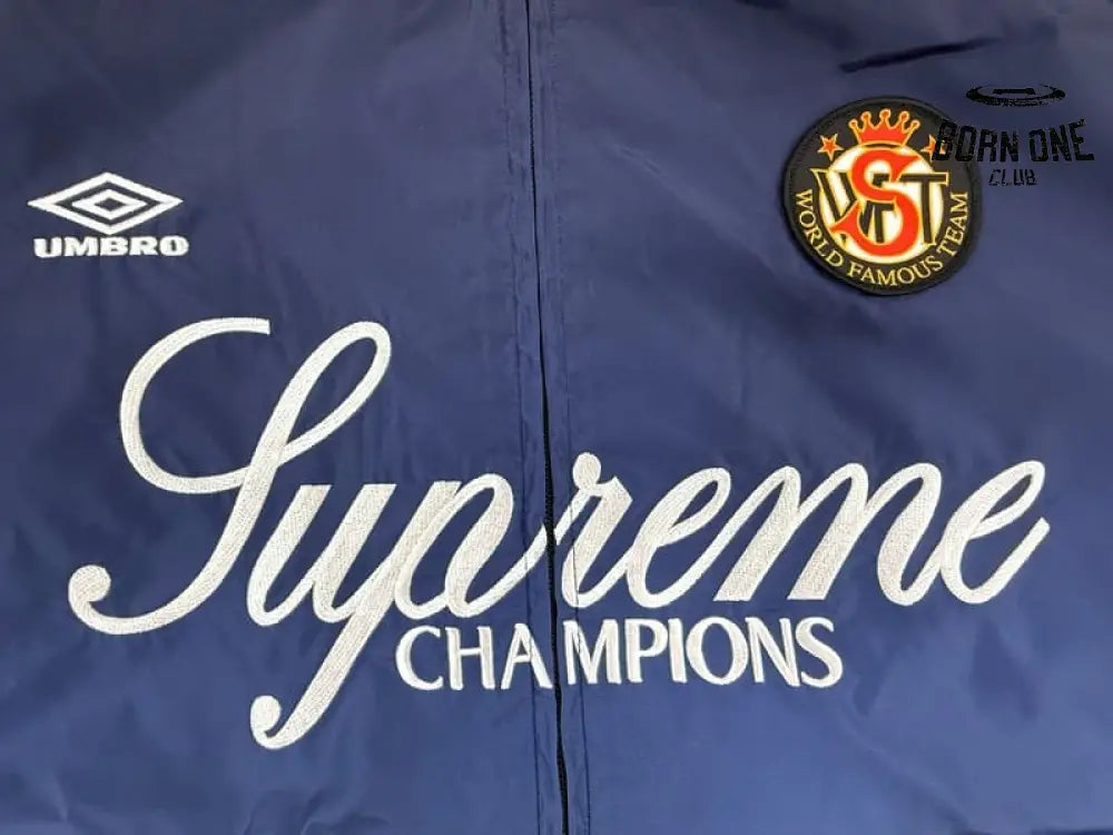 Conjunto Supreme x Umbro Gradient Track Navy