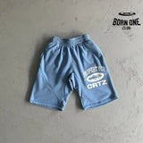Conjunto Corteiz Shorts Azul