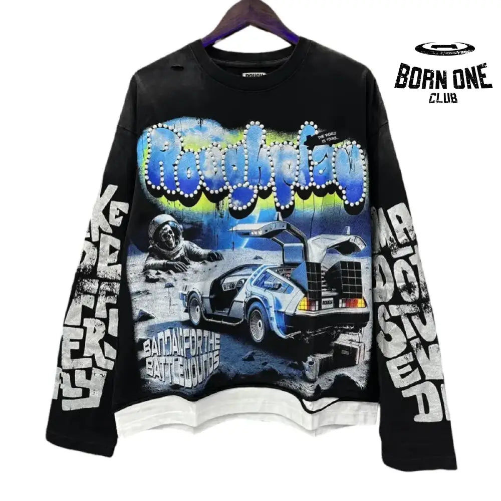 Rough Play Camiseta Manga Longa