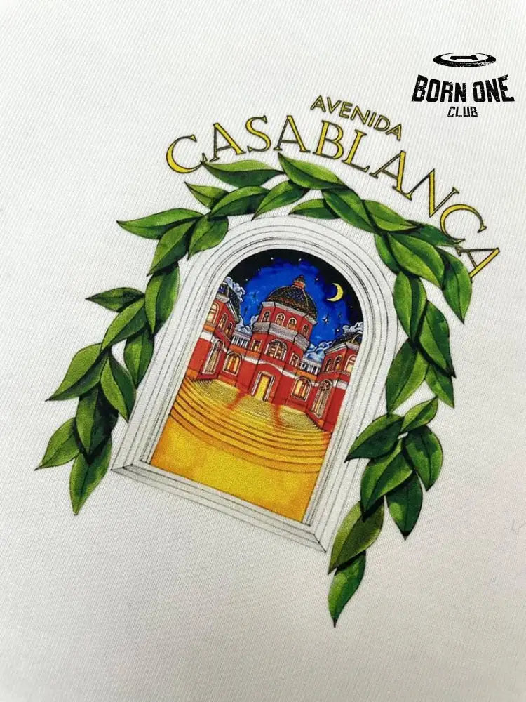 Camiseta Casablanca Avenida White