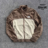 Conjunto Synaworld 'Syna Logo' Shell Marrom/Bege