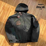 Jaqueta Supreme x Fox Racing Hooded Work Black