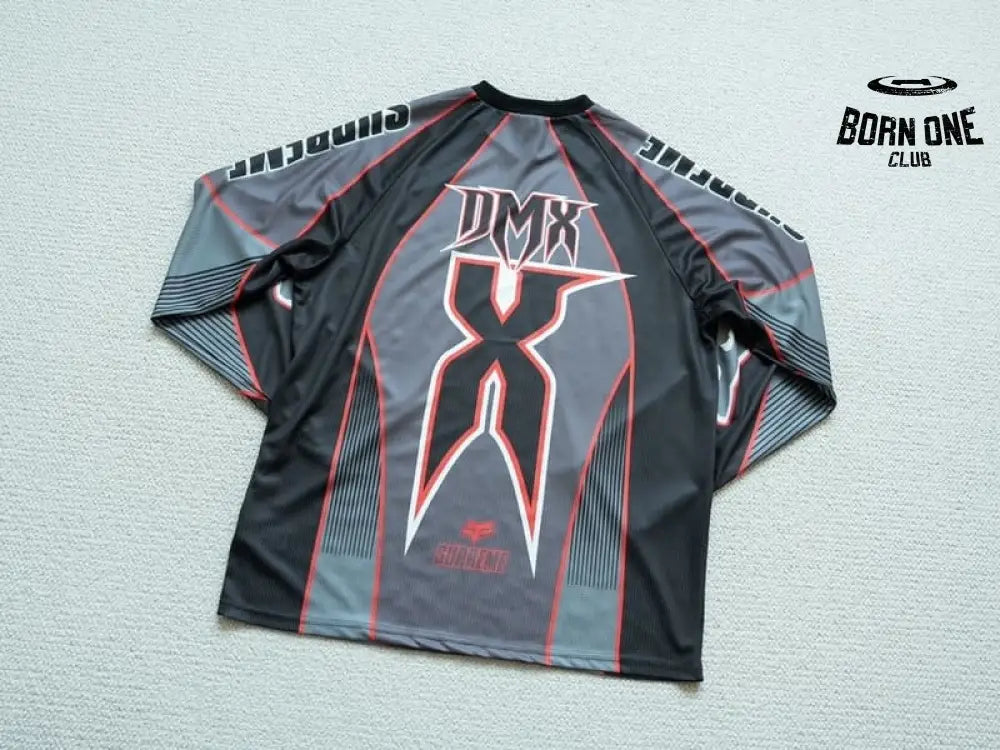 Camisa Fox Racing x Supreme DMX Snow Black