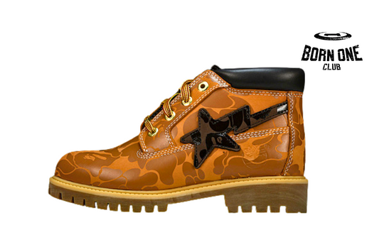Bota Timberland Yellow Boot Bape Collab