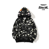 Bape Shark Moletom Zíper (Glow in the dark)