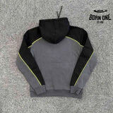Conjunto Synaworld Pipe Hoodie & Shorts Cinza