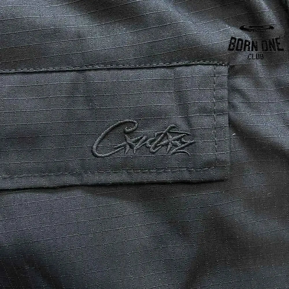 Calça Corteiz Cargo Preta