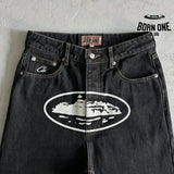 Calça Jeans Corteiz Preto