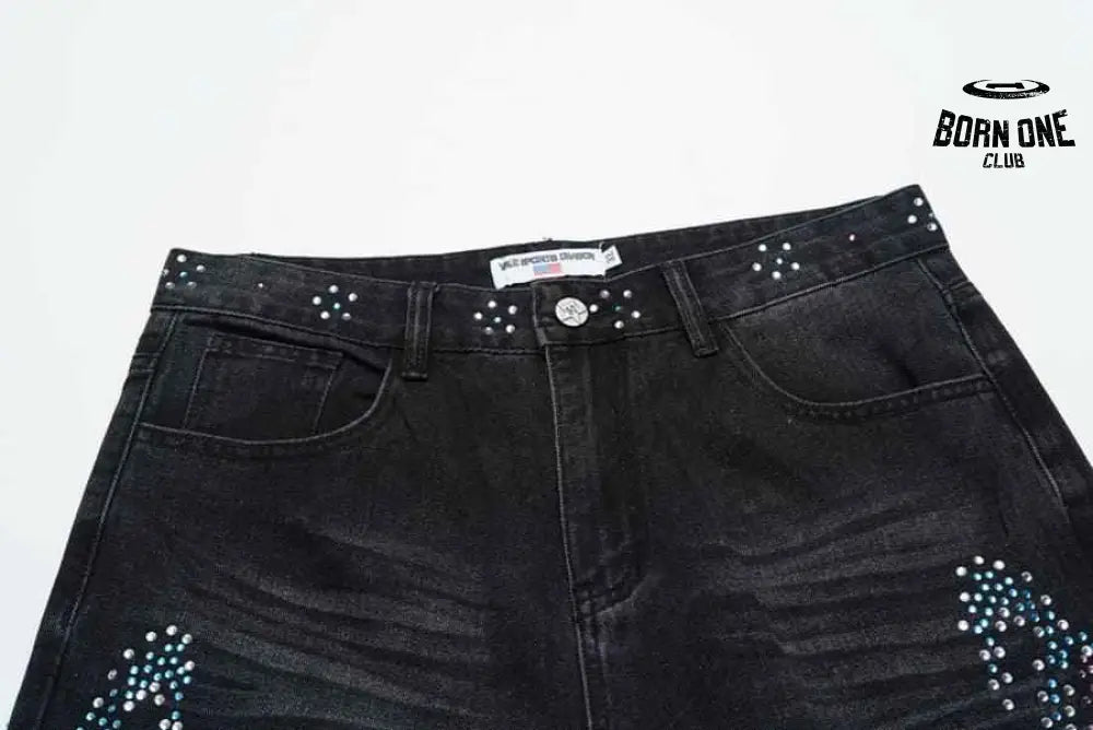 Calça Vale forever Tsunami Denim Black