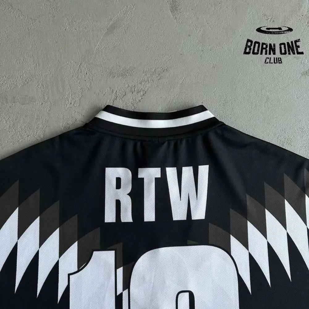 Camiseta Corteiz Futebol Preto