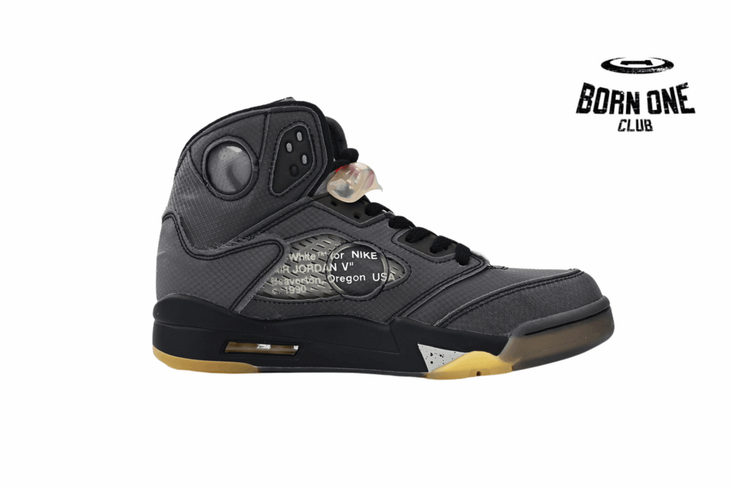 Air Jordan 5 Retro Off-White Black CT8480-001