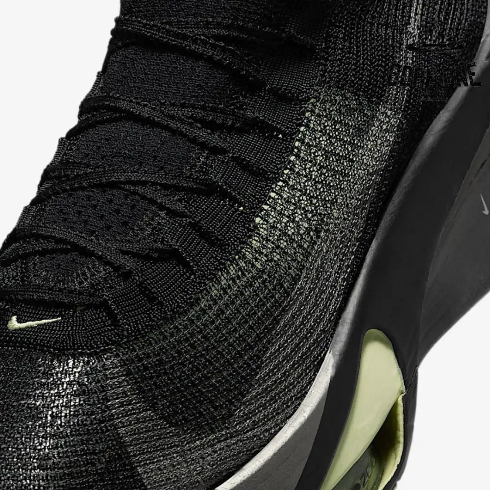 Nike ZoomX ALPHAFLY Next% 3 - Preto/Olive Aura/Prateado metalizado