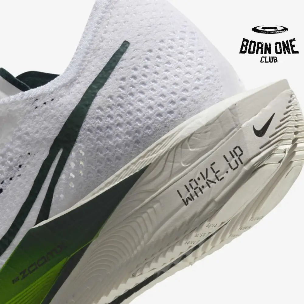 Nike Air Zoom X Vaporfly Next%3 Road Racing - Branco/Verde Pro
