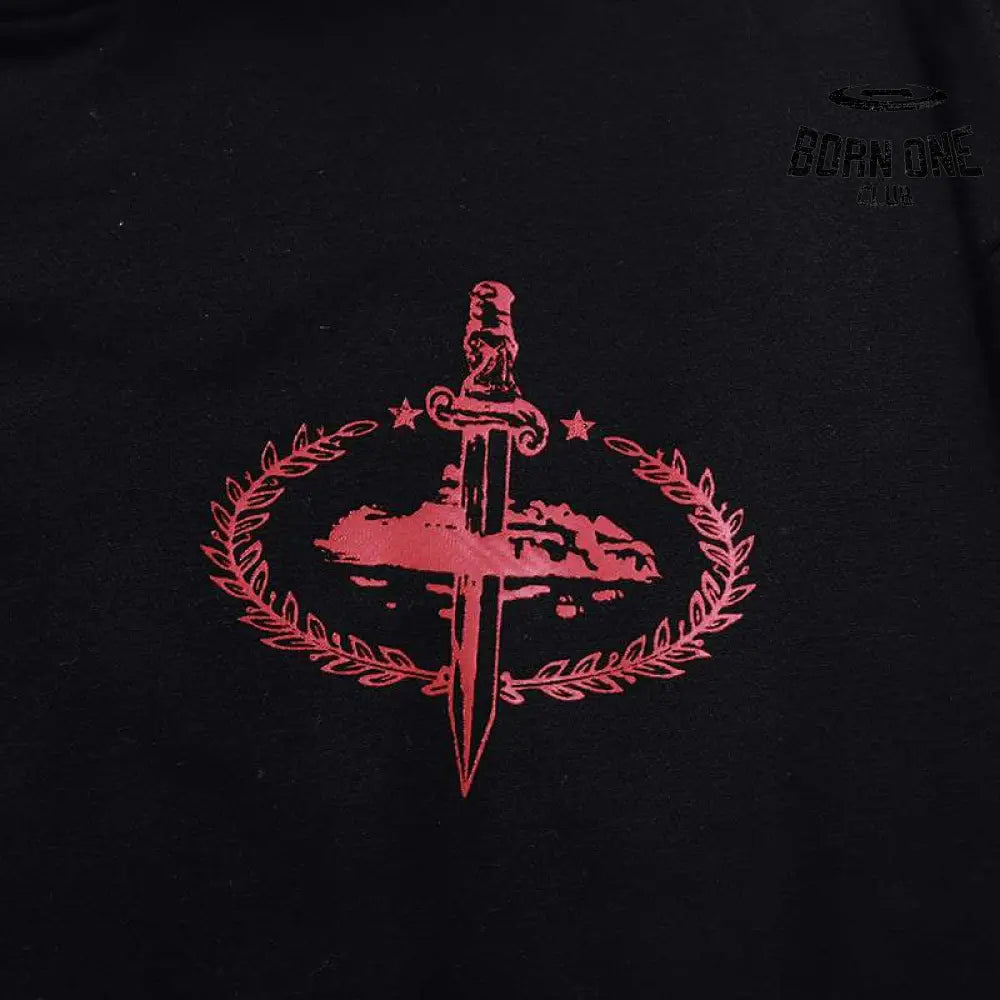 Calça Corteiz x 21 Savage Slaughter Gang Preta