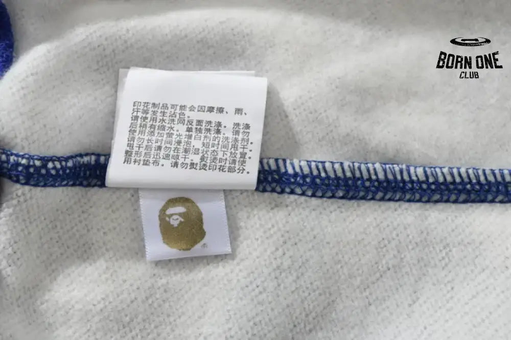 Bape Shark Tiger Head Moletom Zíper