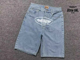 Shorts Corteiz Alcatraz Denim Washed