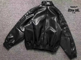 Jaqueta Supreme x Umbro Leather Track Black