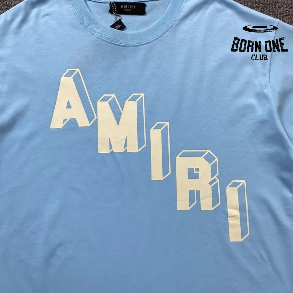 Camiseta Amiri Hockey Skater Azul