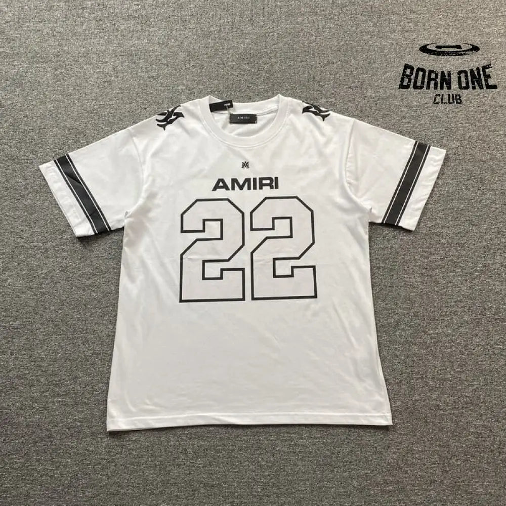 Camiseta Amiri 22 SKATER Branco