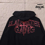 Moletom Corteiz x 21 Savage Slaughter Gang Preto
