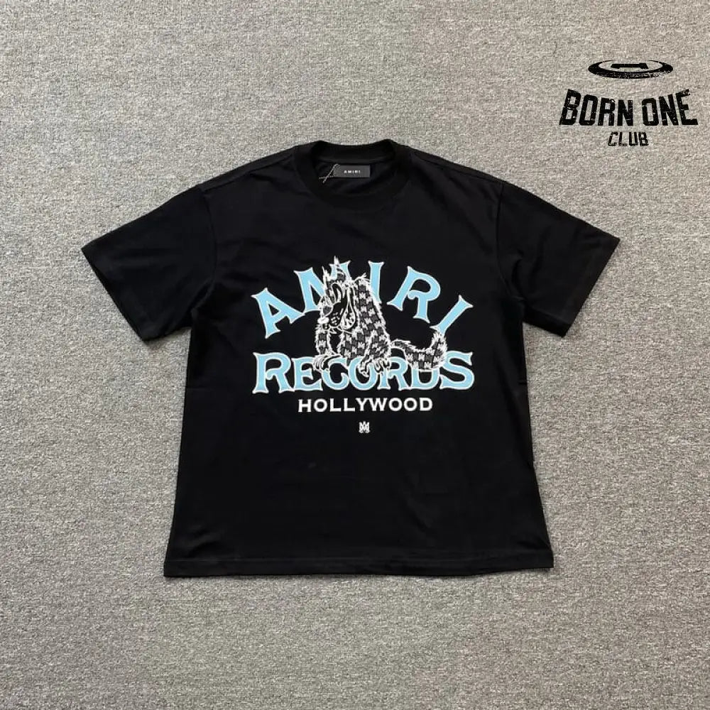 Camiseta Amiri Records Wolf
