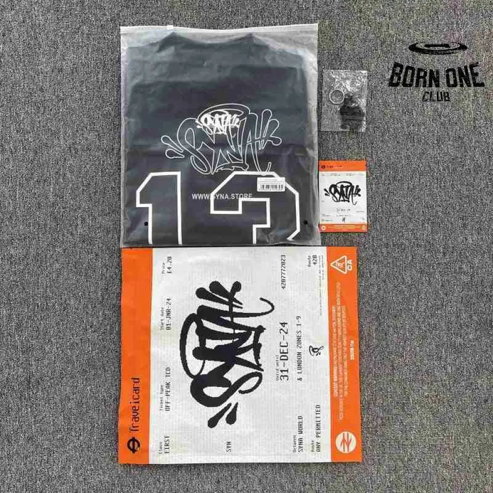 Camiseta Syna World College Jersey Black/White