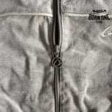Conjunto Corteiz Veludo Cinza