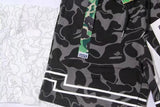Bape Shorts Black Camo Beach