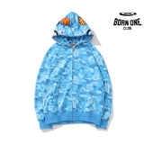Bape Shark Moletom Zíper